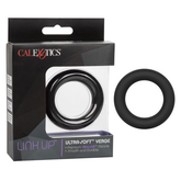 Link Up Ultra-Soft Verge Black Premium Silicone Stretchy Enhancer Ring COCK RINGS
